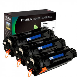 3X1 Toner HP CF283A Negro